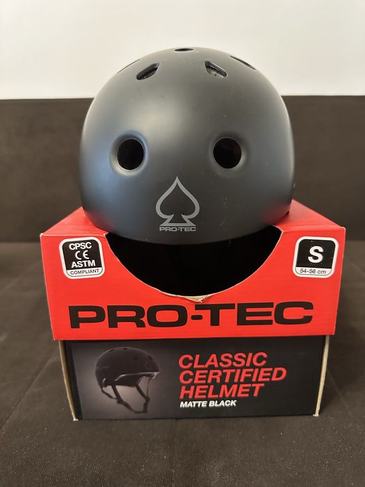 Casca protectie skate - bicicleta Pro-Tec 54-56 cm marime S BlackMatte