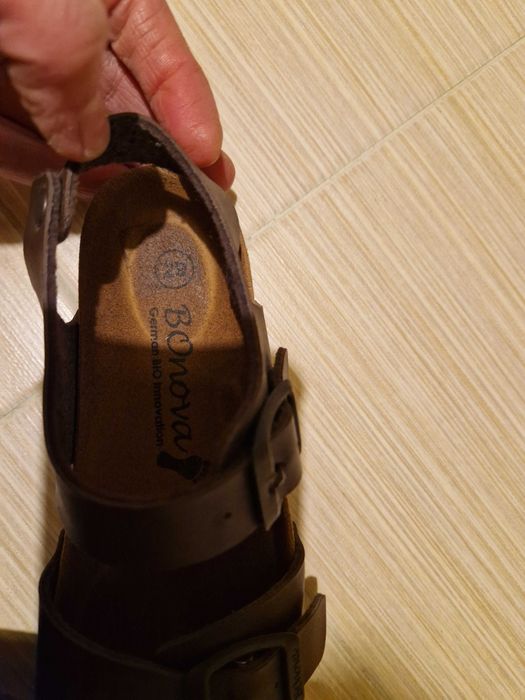 Кожени сандали за момче