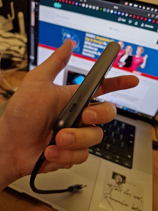 2 x hub USB C - Baseus + Noname HC07