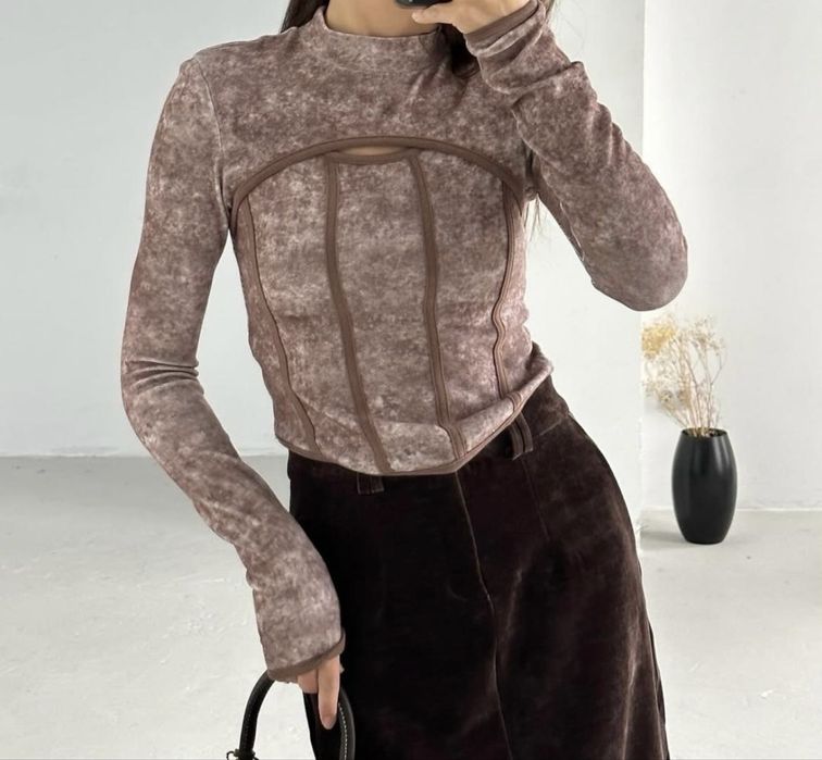 Женский лонгслив М