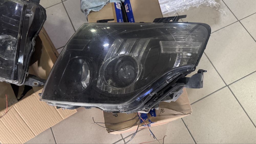 Фары Pajero 4 с билэд модулями