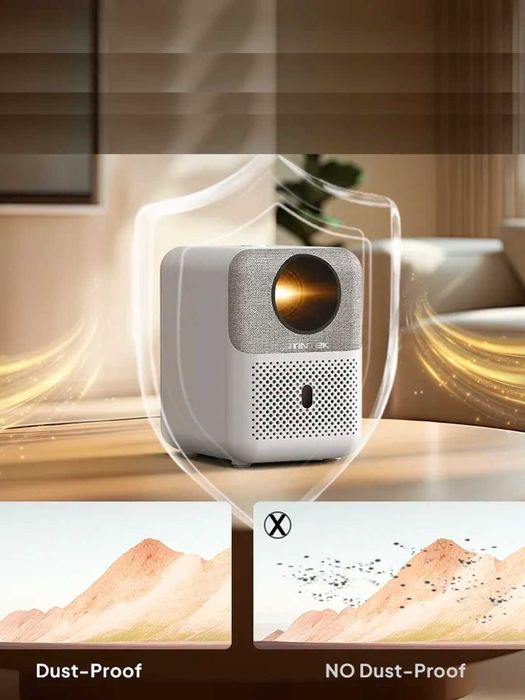 проектор BYINTEK Varshao ilove U4 очень умный и яркий проектор