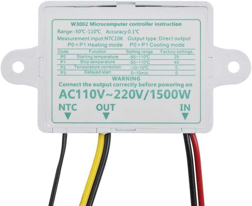 Termostat digital conectare 220V. Nou ambalat!