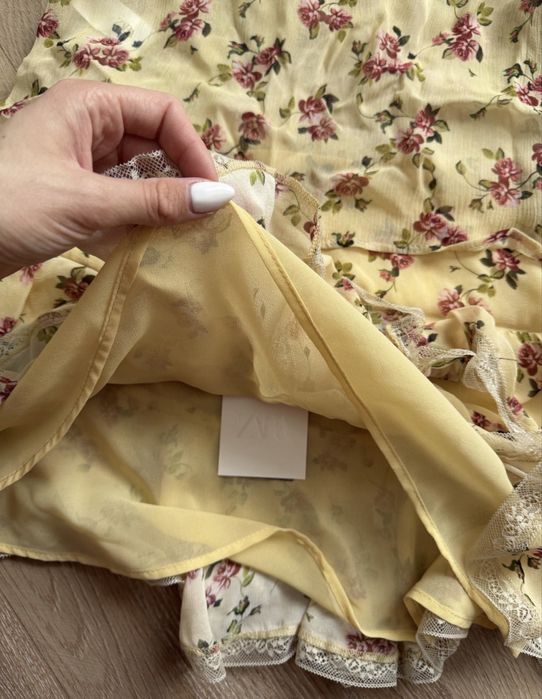 ZARA сет - топ и пола, бански от 2 части ХС/С