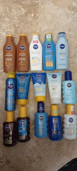 Creme nivea cu protecție solară