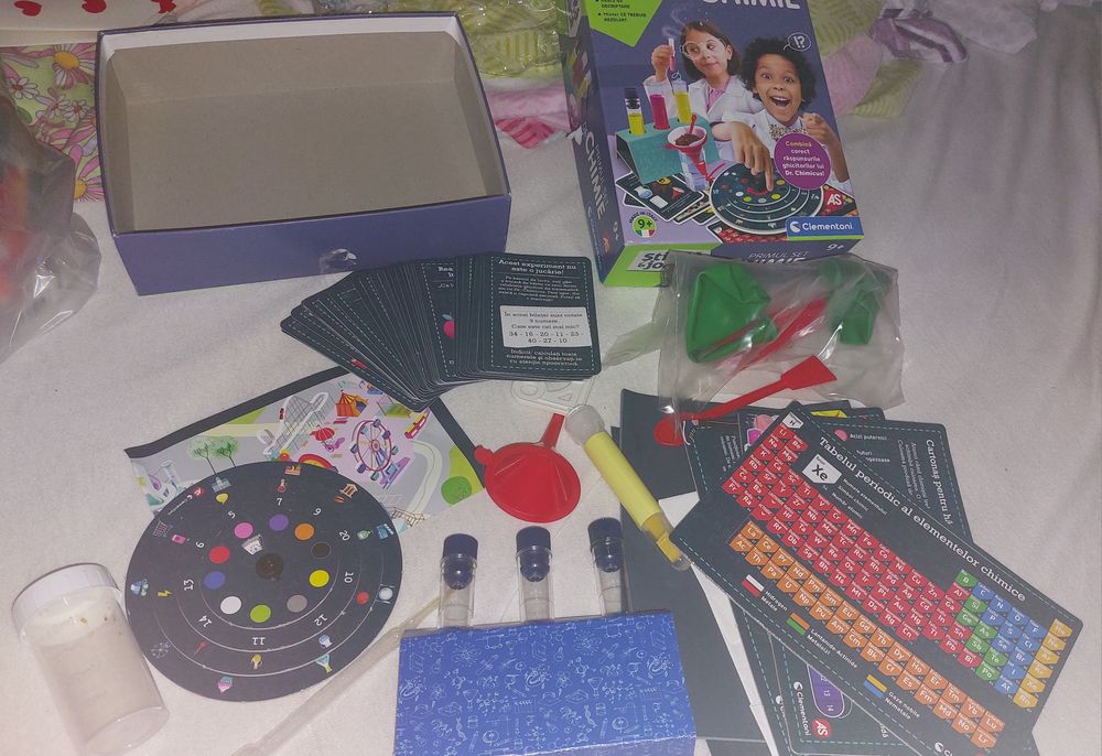 Set chimie copii de la 9+ folosit o data