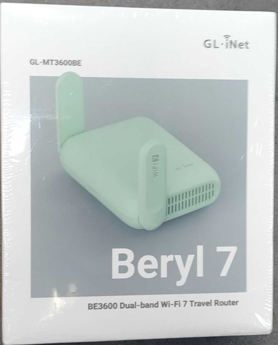 BERYL 7 BE3600 Dual-Band WI FI 7 Travel Router [#10888#]