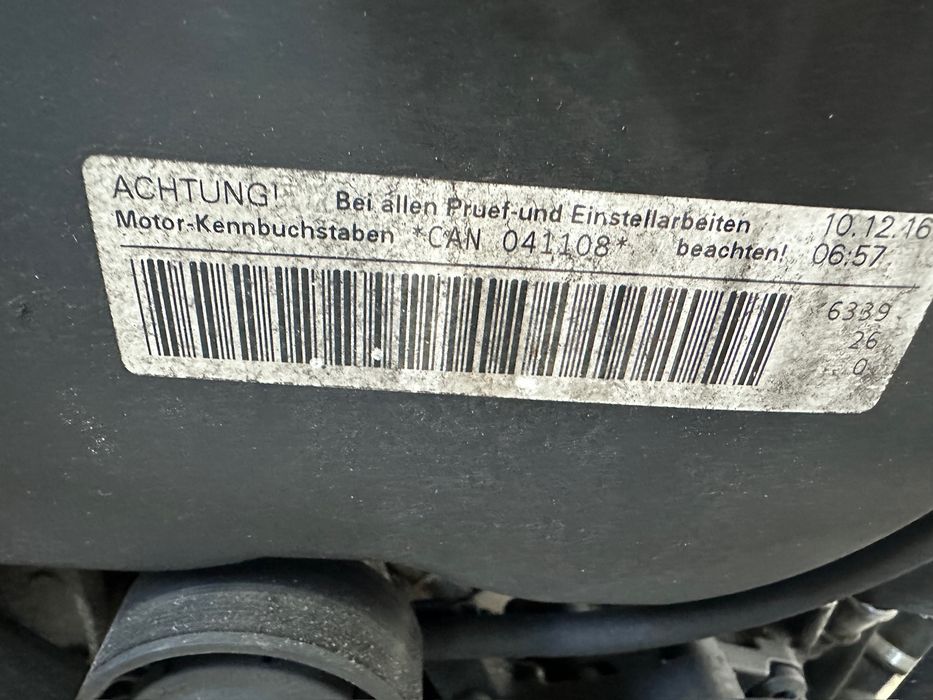 Motor 2.7tdi cana canc audi a6 c6 4f 2010 190cp