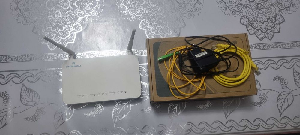 Wifi modem (optik tolali) sotiladi.