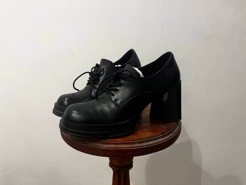 Туфли Оксфорды на каблуке Massima