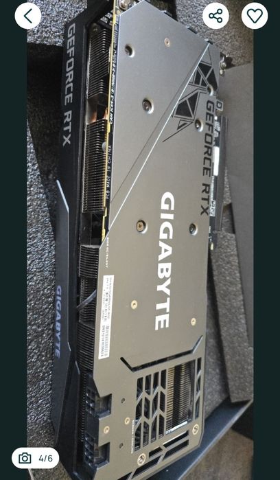 Placa Video Nvidia Gigabyte RTX 3070 Gaming OC 8Gb RGB