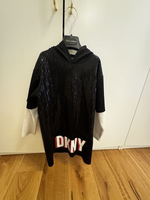 Rochie cu paiete DKNY