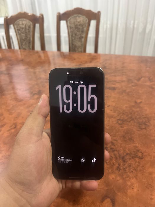 iPhone 16 Pro Max өте жақсы күйде!
