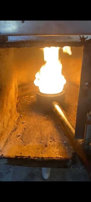 PROMOTIE !!! Pachet Arzator ulei 60 kW cu ventilator, centrala ,soba