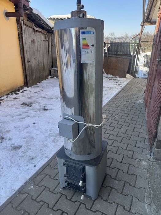 Boiler de inox pe lemne si electric -  Miklos Steel