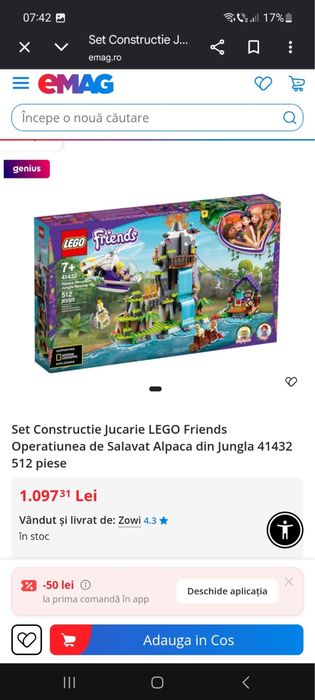 Lego alpaca 41432