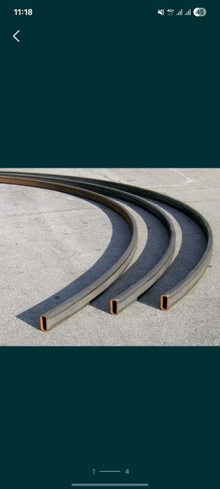 Трубогиб для  квадратный трубы услуги