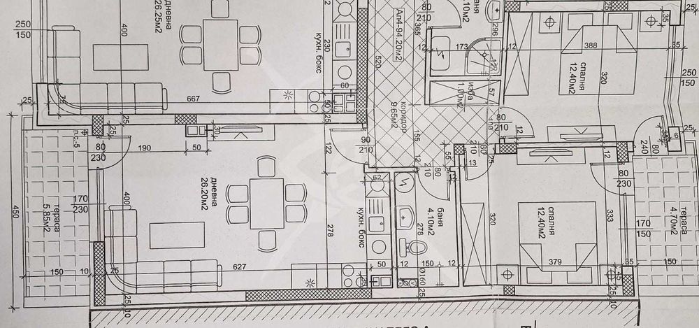 Тристаен апартамент в Асеновград! 802-23675