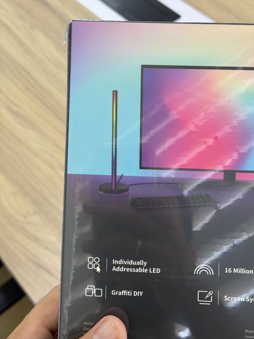 Умная RGBIC световая панель Yeelight Beam комплект 2 шт