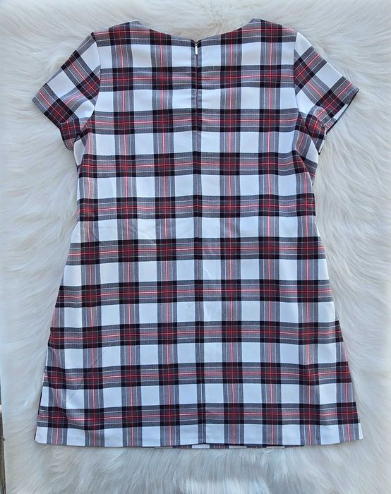 Дамска карирана рокля Л-ХЛ