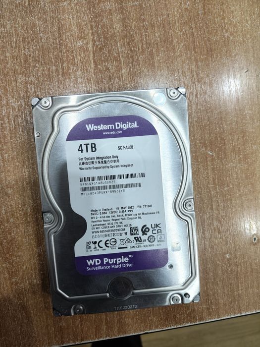 HDD жестки диск 4 ТБ б/у, гарантия 14дннй на проверкк