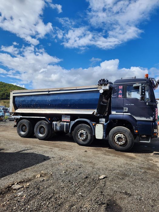 Vand bascula 8x4  MAN