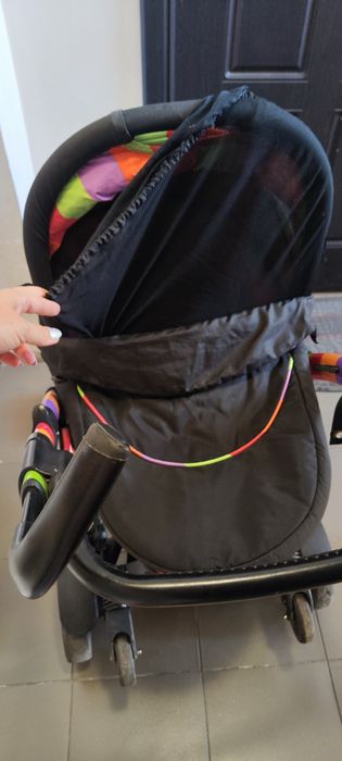 Коляска с подставкой