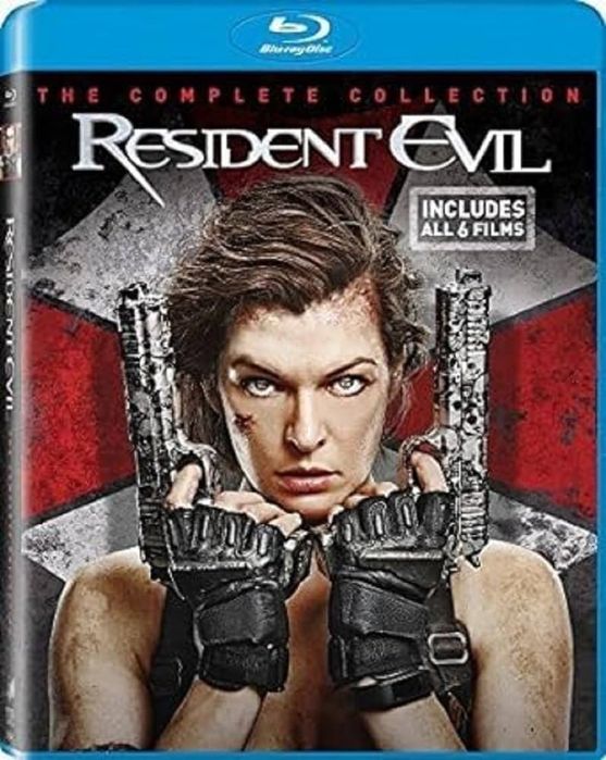 Set box .RESIDENT EVIL. Blu-ray.