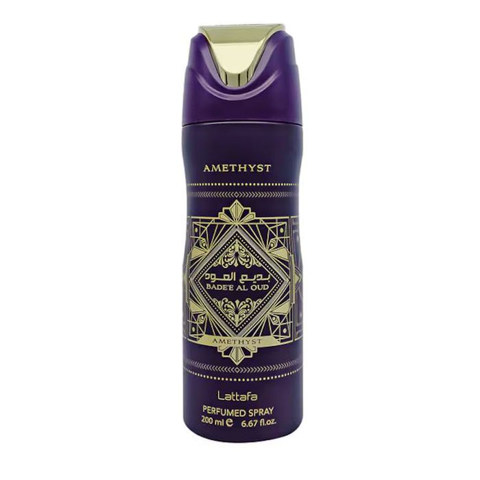 Дезодорант спрей Lattafa Bade’e Al Oud Amethyst, унисекс, 200 ml
