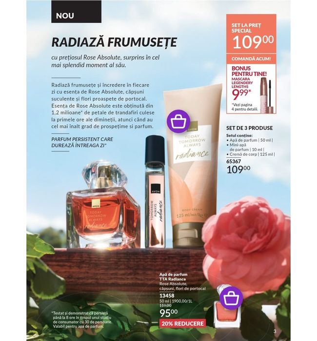 Oferta Today,valabilă doar astăzi, oricare SET, 80 lei!
