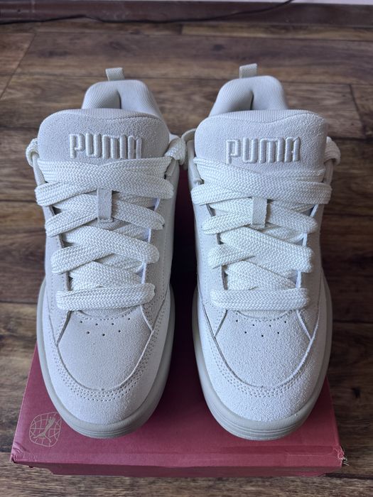 Кеды Puma  Park Lifestyle Raw Sneakers Unisex белый