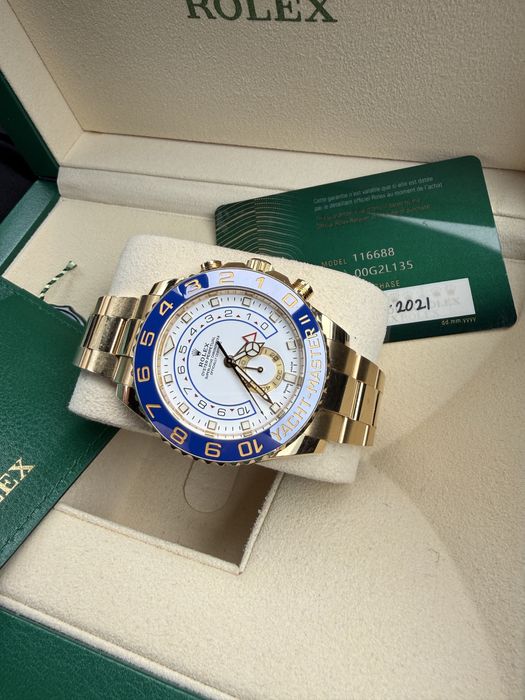 Rolex Yacht Master II 18k yellow Gold Mod Nou