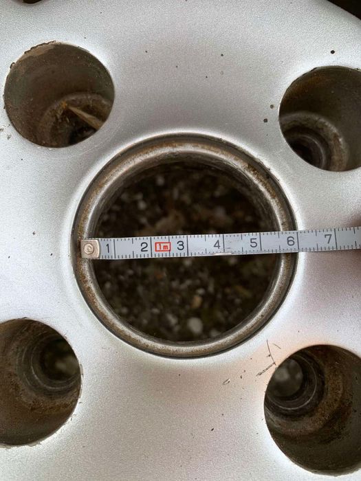 4 броя алуминиеви джанти 17цола от Mitsubishi Galant отлично състояние