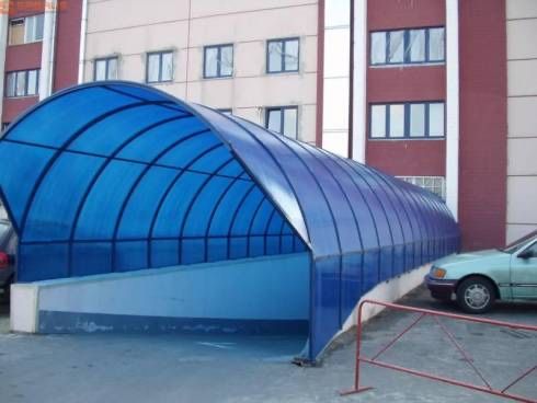 Сотовый подикарбонат/полигаль 10мм