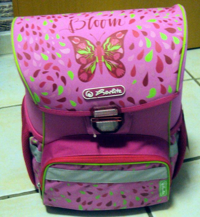 Ghiozdan fete Herlitz Loop PLUS  - Complet echipat !