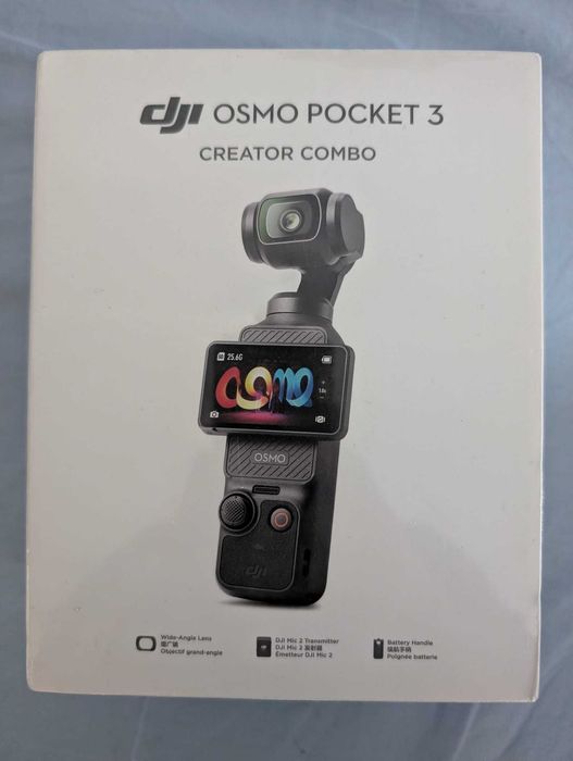 DJI Osmo Pocket 3 Creator Combo Stabilizator cu camera si accesorii