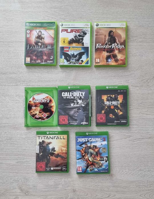 Disc jocuri pentru Xbox Series X, One X / One S, Xbox 360