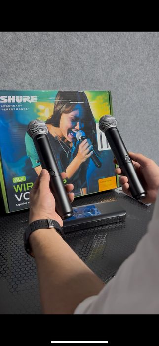 Микрофонная система SHURE BLX288A/PG58