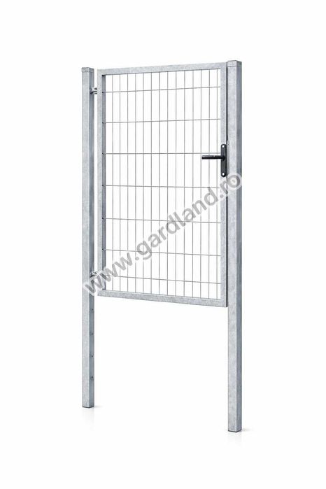 Poarta pietonala metalica 1.20m / 1.50m / 1.70m / 2m / gri / verde/ Zn