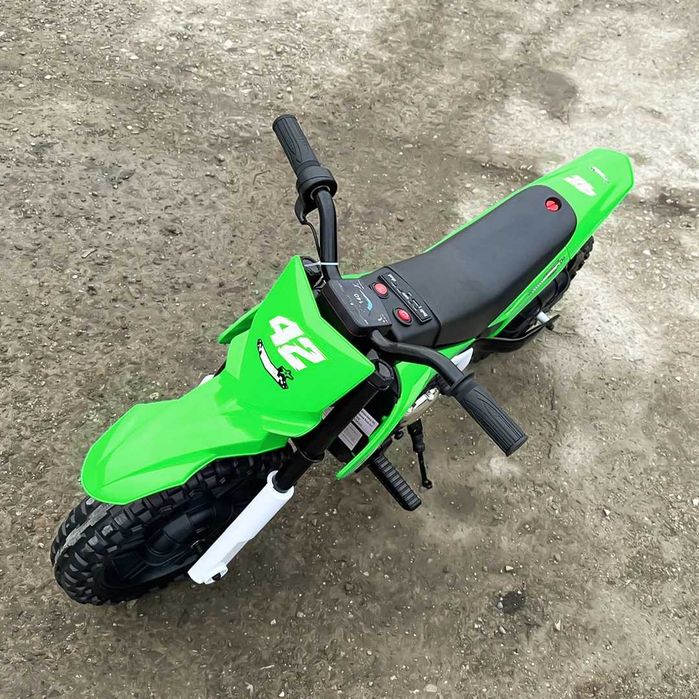 Motocicleta electrica pt. copii Kinderauto BalanceBike 350W 24V Green
