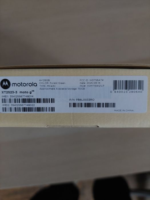 Motorola Moto G05 128GB/4GB