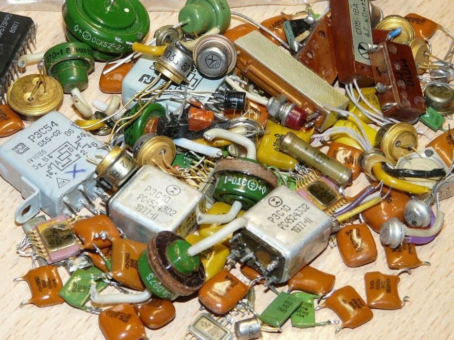 Приём радиодетали СССР прием плата