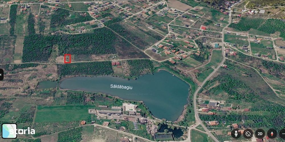 Teren langa lacul Hanul Pescarilor