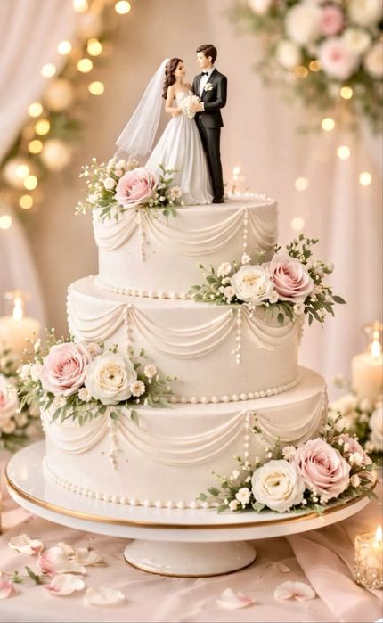 Свадебные торты на заказ доставка бесплатно