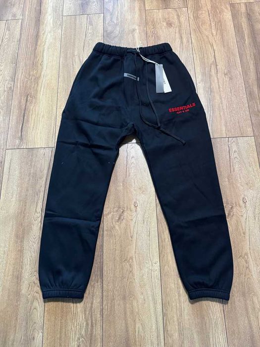 Essentials Black/Red Pants