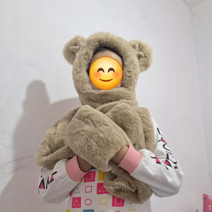 2в1 шапка мен шарф