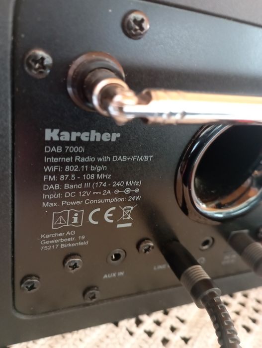 Vând Radio Internet Karcher dab 7000i.