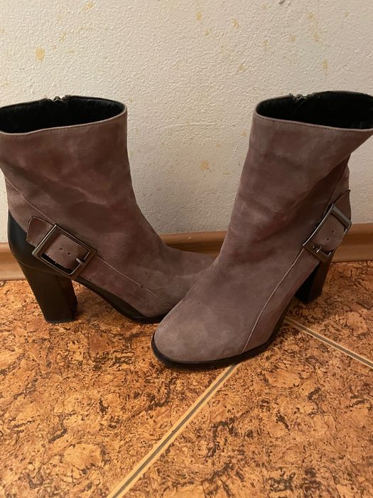 Дамски боти естествена кожа 38 номер