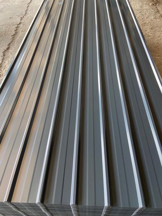 Tablă Cutată Gri Lucios produs Dedeman 2M grosime 0.3mm 0.4mm