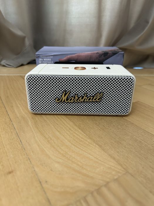 Marshall Emberton III Cream – Nouă | Bluetooth | IP67 | Sunet Premium